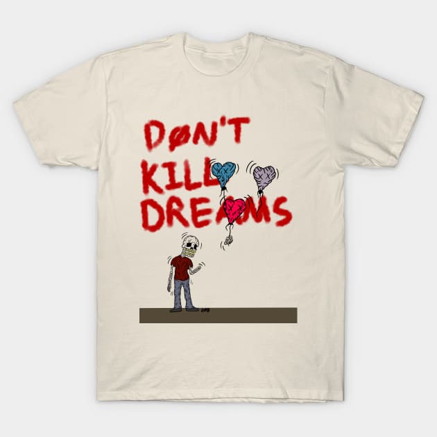 dreams drift like balloons T-Shirt by 808studios03